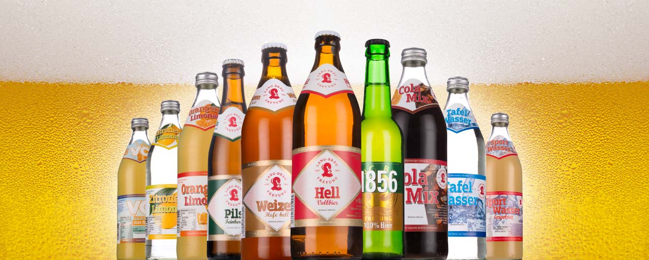 Lang Bräu Sortiment